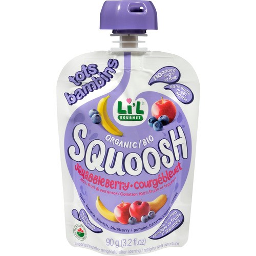 Baby Gourmet Organic Baby Snacks Squoosh Squabbleberry 90 g