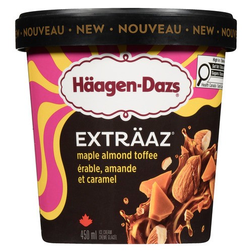 Häagen-Dazs Exträaz Ice Cream Maple Almond Toffee 450 ml