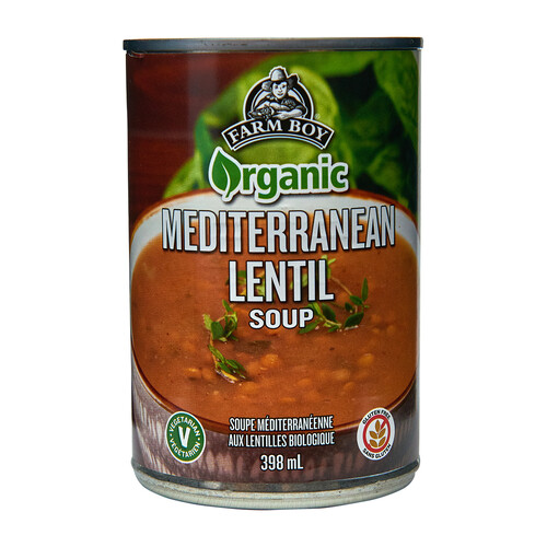 Farm Boy Organic Soup Mediterranean Lentil 398 ml