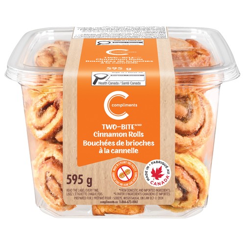 Compliments Two Bite Cinnamon Rolls 595 g