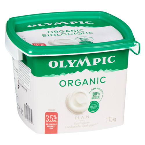 Olympic Organic 3.5% Yogurt Plain 1.75 kg