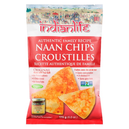 Indian Life Naan Chips 170 g