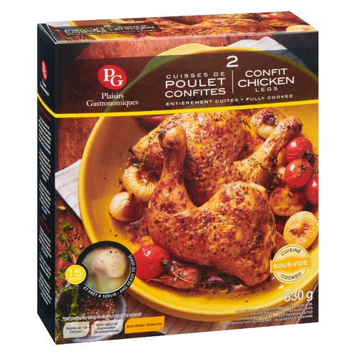 Plaisirs Gastronomiques Confit Chicken Legs 630 g