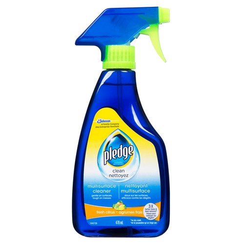 Pledge Multisurface Cleaner Trigger Spray Fresh Citrus Scent 470 ml