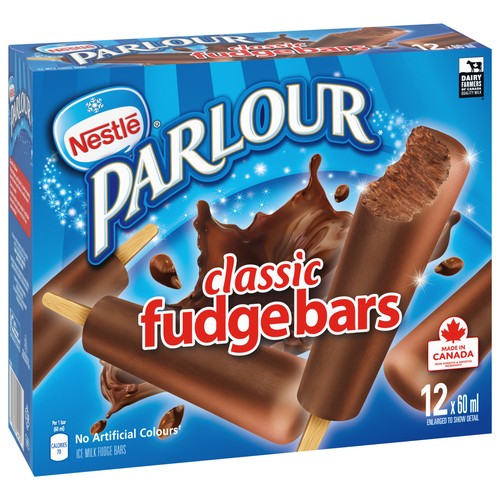 Nestlé Parlour Frozen Fudge Bars 12 x 60 ml