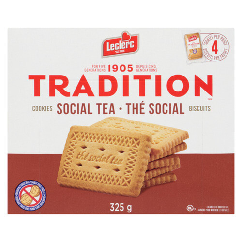 Leclerc 1905 Tradition Cookies Social Tea 325 g