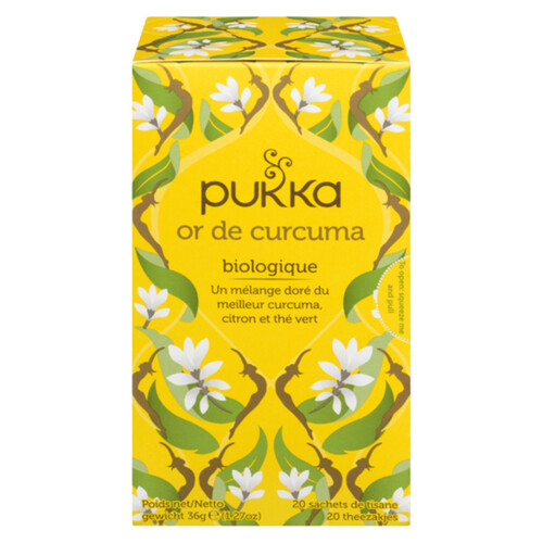 Pukka Organic Tea Turmeric Gold 20 EA