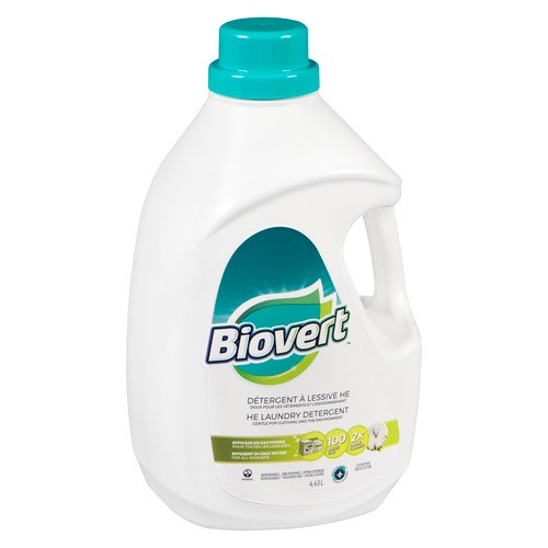 Biovert Fresh Cotton Laundry Detergent Value Size 4.43 L