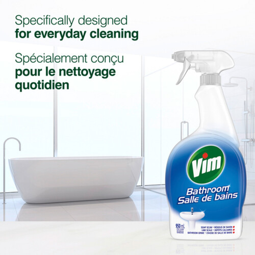 Vim Spray Cleaner Bathroom Spray For Tough Dirt 950 ml