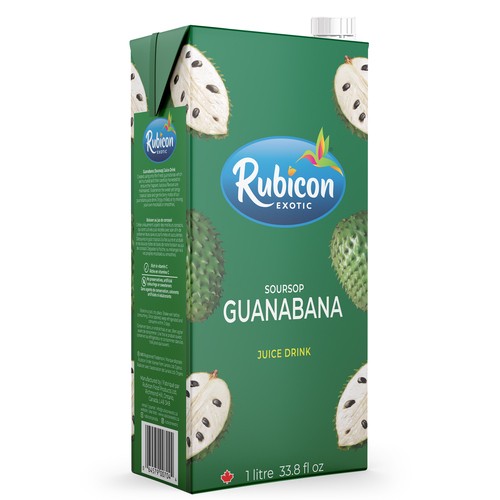 Rubicon Exotic Juice Guanabana Nectar 1 L