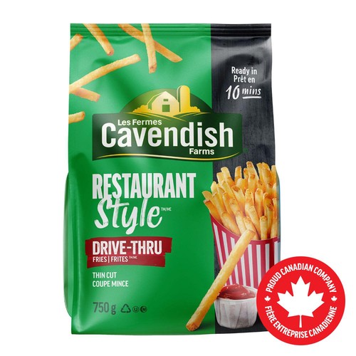 Cavendish Farms Frozen Fries Restaurant Style Drive-Thru 750 g
