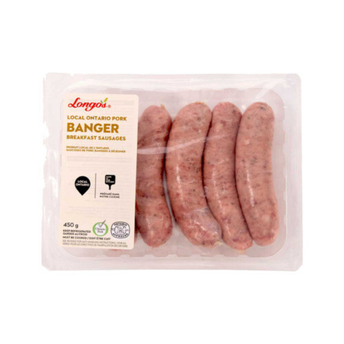 Longo's Breakfast Sausages Banger 450 g