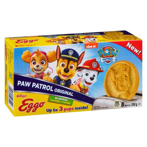 Kellogg's Eggo Frozen Waffles Paw Patrol Original 280 g 