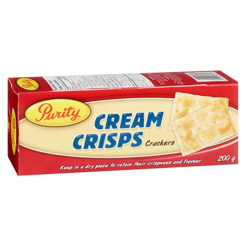 Purity Crackers Crisps Cream 200 g