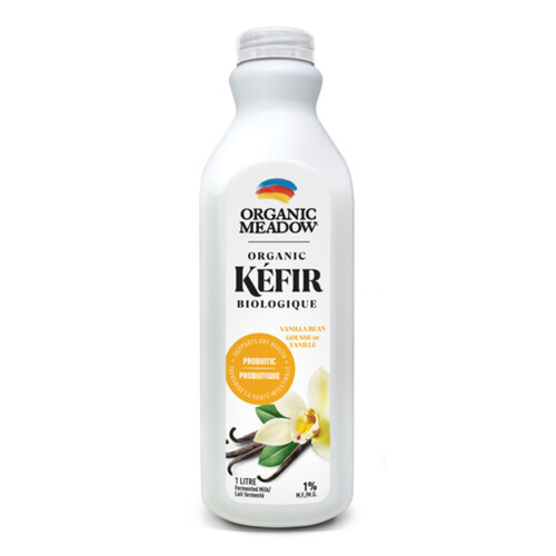 Organic Meadow 1% Kefir Vanilla  1 L