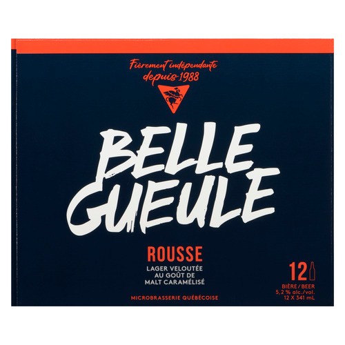 Belle Gueule Rousse Beer 12 x 341 ml