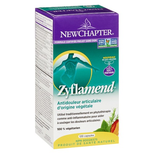 New Chapter Zyflamend Herbal Joint Pain Reliever 120 Capsules 