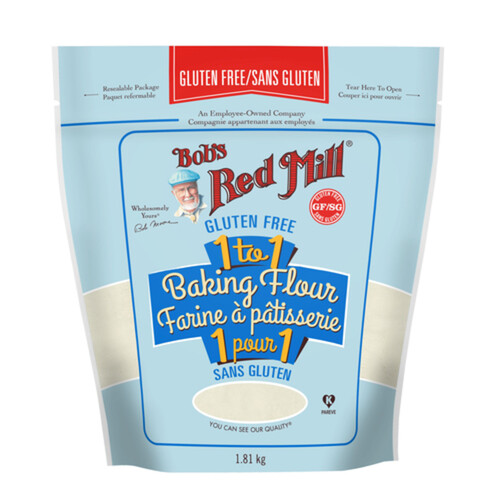 Bob's Red Mill Gluten-Free Flour 1 To 1 Baking 1.81 kg