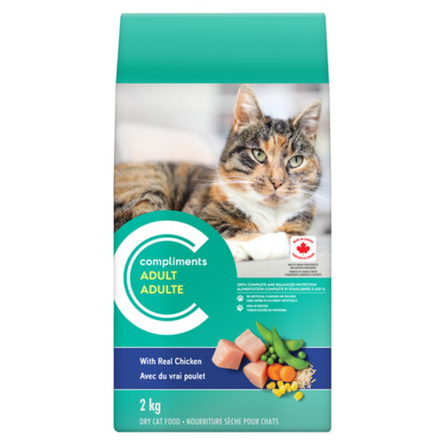 Compliments Adult Cat Dry Food Chicken 2 kg