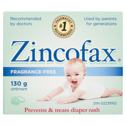 Zincofax Fragrance Free 15% Cream 130 g
