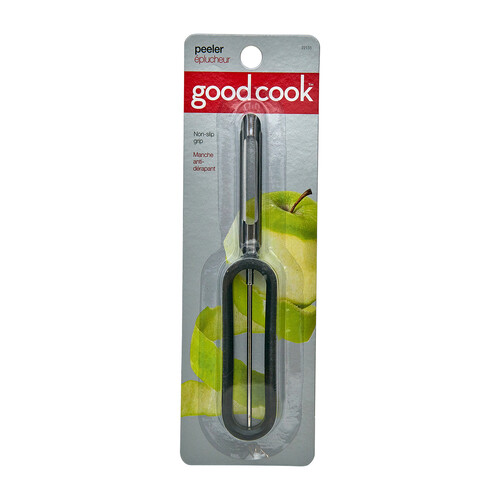 Good Cook Stainless Steel Peeler Vinyl Handle 1 Pack