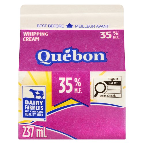 Quebon 35% Whipping Cream 237 ml
