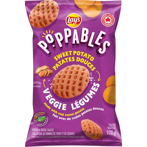 Lay’s Poppables Potato Snack Veggie Sweet Potato 170 g