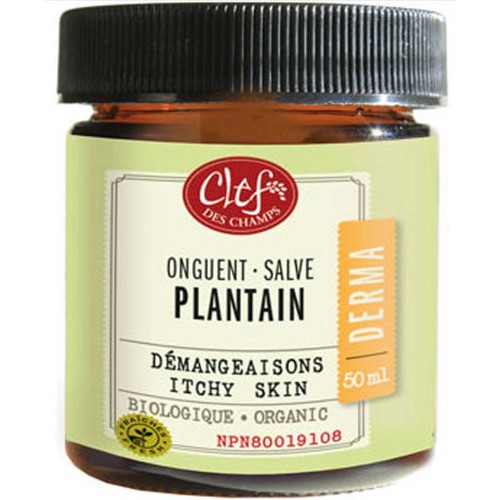 Clef Des Champs Organic Plaintain Salves 50 ml