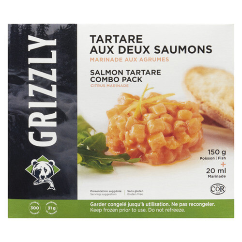 Grizzly Frozen Cubes Atlantic Salmon 150 g