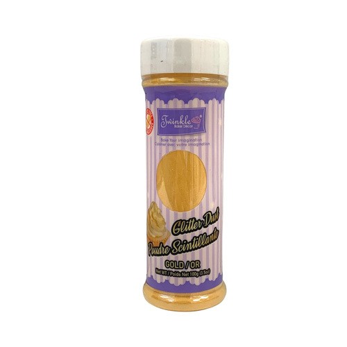 Twinkle gold glitter baking dust 90 g