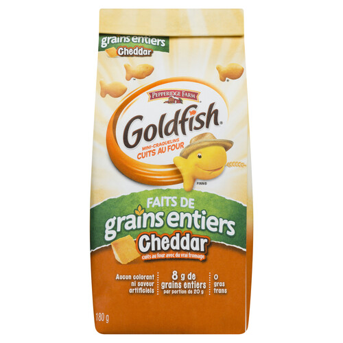 Pepperidge Farm Goldfish Crackers Whole Grain Cheddar 180 g