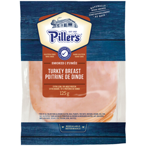 Piller's Smoked Turkey Breast 125 g