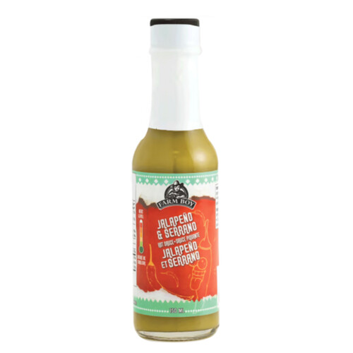 Farm Boy Hot Sauce Jalapeno & Serrano 150 ml