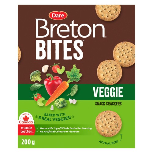 Dare Breton Crackers Veggie Bites 200 g