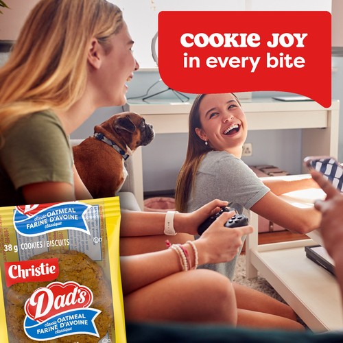 Dads Original Oatmeal Cookies 8 Individually Wrapped Packs 300 g