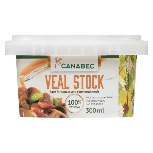 Gibiers Canabec Veal Stock 300 ml (frozen)