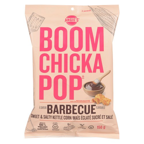 Angie's Boom Chicka Pop Sweet & Salty Kettle Corn Barbecue 156 g