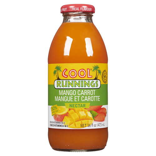 Cool Runnings Nectar Drink Mango Carrot 473 ml (bottle)