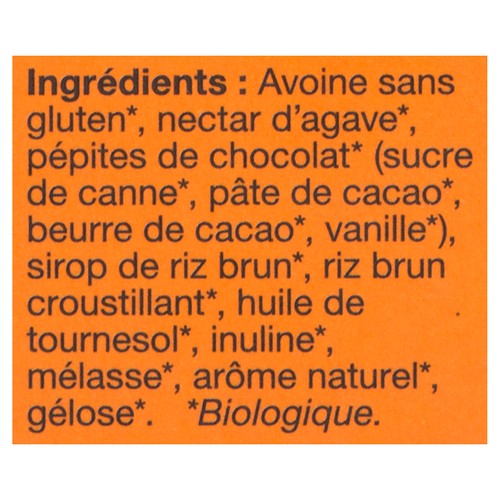 MadeGood Organic Mini Granola Bars Halloween Chocolate Chip 360 g