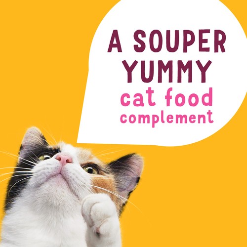 Friskies Lil' Soups Cat Food In Velvety Chicken Broth Sockeye Salmon 34 g