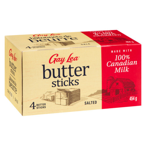 Gay Lea Butter Stick Salted 454 g