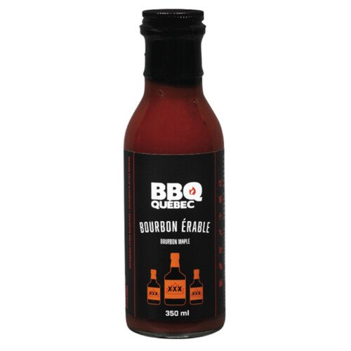 BBQ Québec BBQ Sauce Bourbon Maple 350 ml