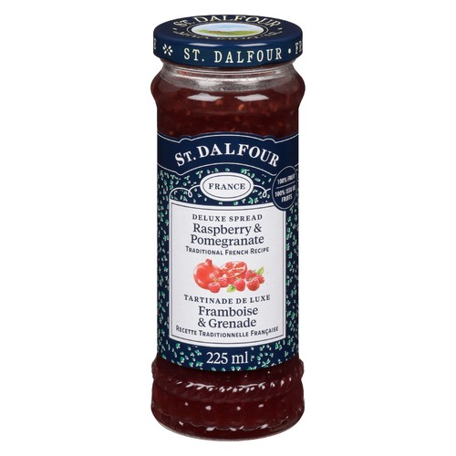 St Dalfour Spread Red Raspberry & Pomegranate 225 ml