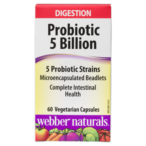 Webber Naturals Probiotic Complex 60 Capsules