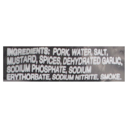 Grimm's Fine Foods Ham Sausage Garlic 375 g