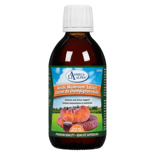 Omega Alpha Reishi Mushroom Extract 250 ml
