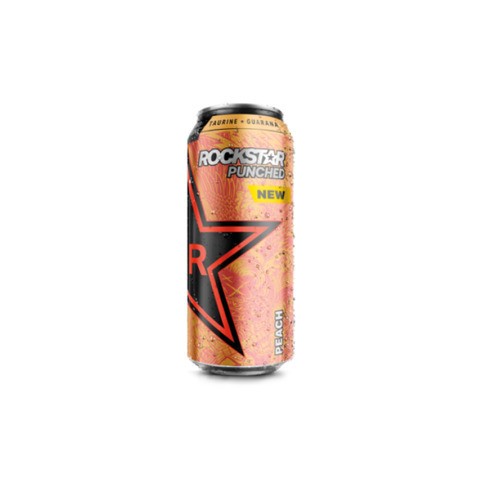 Rockstar Punched Energy Drink Peach 473 ml (can)