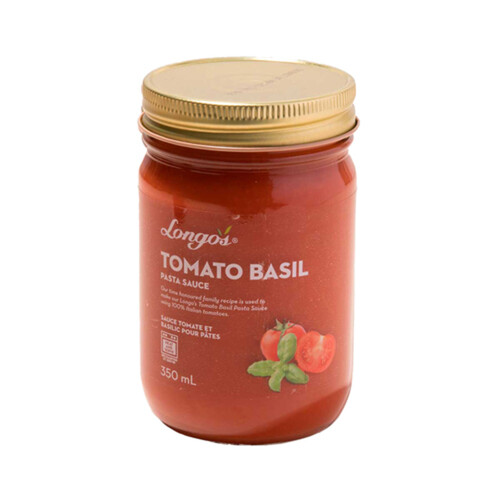 Longo's Pasta Sauce Tomato Basil 350 ml