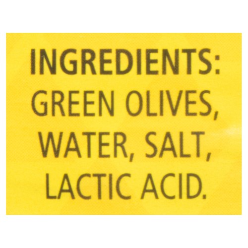 Pastene Canned Sliced Olives Green 398 ml