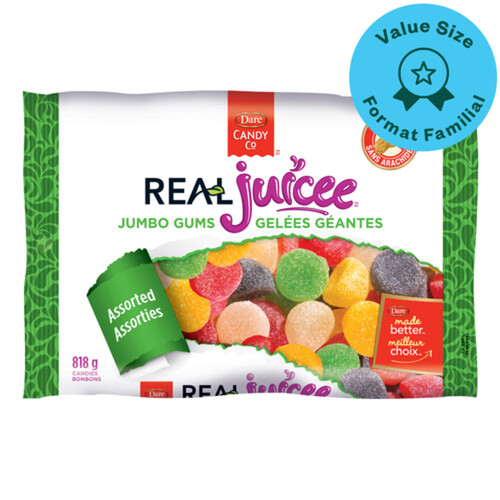 Dare Jumbo Gums Candy Real Juice 818 g